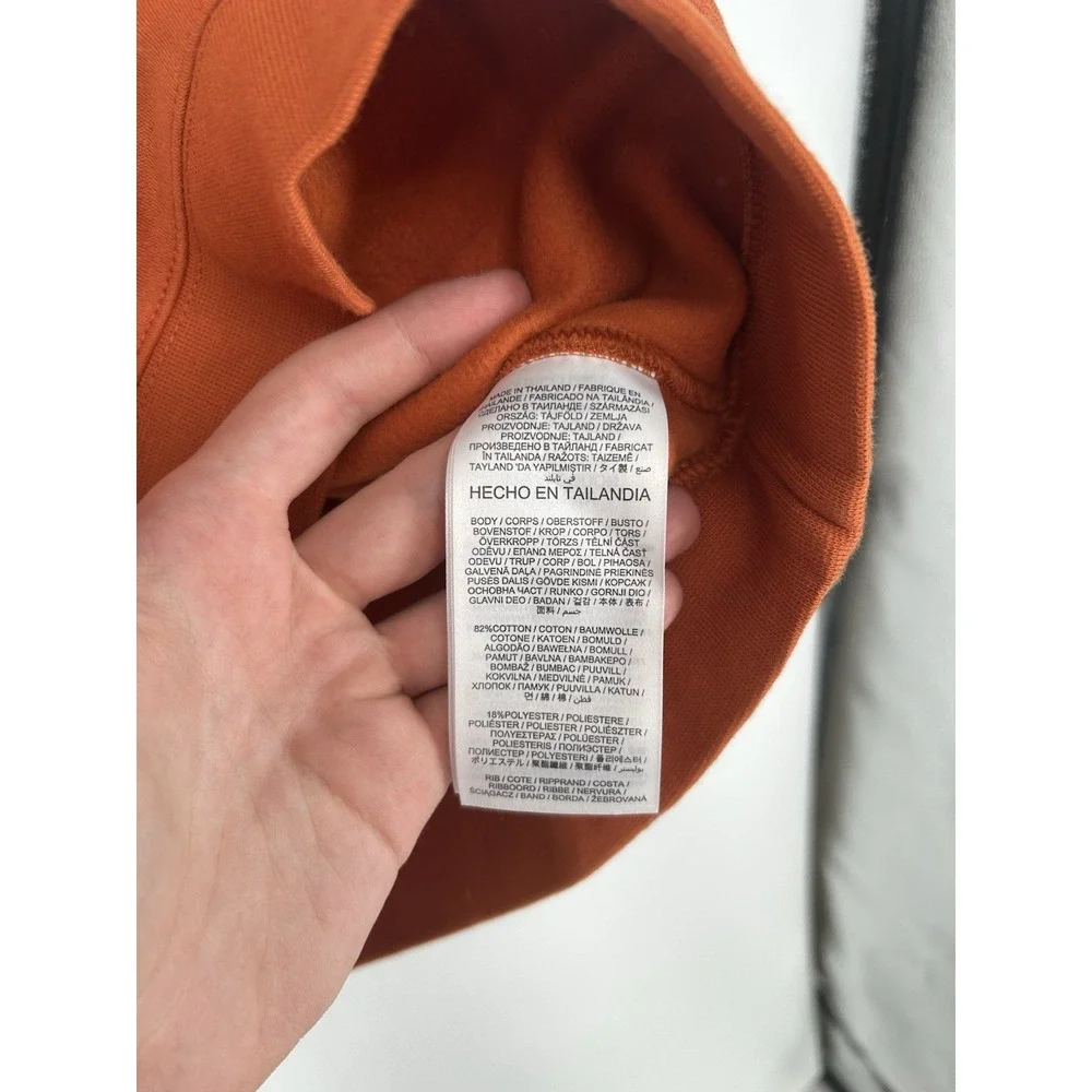 Texas Longhorns‎ Nike Club Fleece Crewneck Sweatshirt Pullover Orange Mens Small